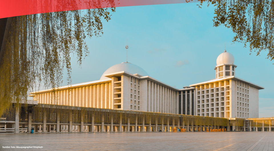 Data Jumlah Masjid di Indonesia Menurut Jenisnya per 7 Maret 2024