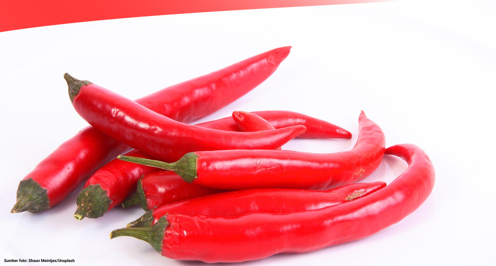 Jawa Barat Jadi Penghasil Cabai Besar di Indonesia pada 2021