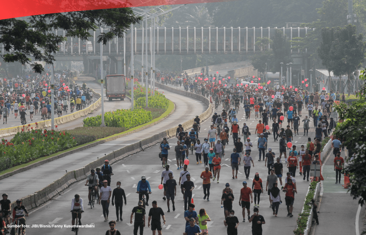 Jadwal dan Rincian Lokasi Car Free Day di Jakarta dan Bodetabek pada 1 Desember 2024