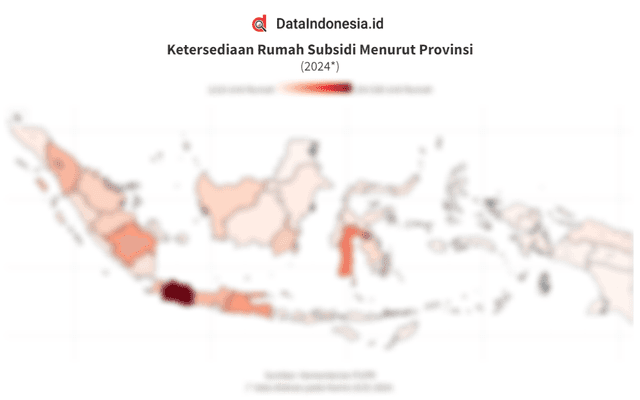 Data Sebaran Ketersediaan Rumah Subsidi di Indonesia per 6 Juni 2024