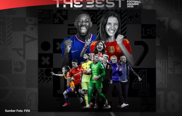 Daftar Lengkap Pemenang FIFA The Best Award 2025, PSG Mendominasi