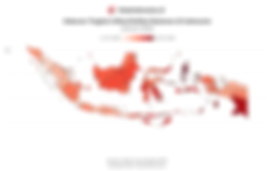 Data Sebaran Tingkat Inflasi/Deflasi Bulanan di Indonesia pada Januari 2026