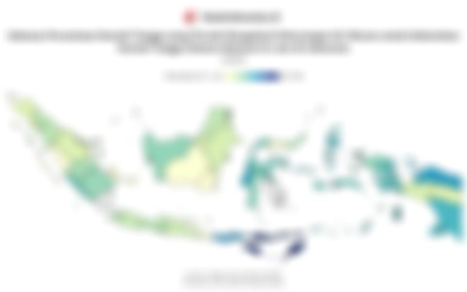 Sebaran Persentase Rumah Tangga yang Pernah Mengalami Kekurangan Air Minum di Indonesia pada 2025