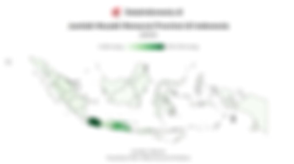 Data Jumlah Muzaki Menurut Provinsi di Indonesia pada 2025