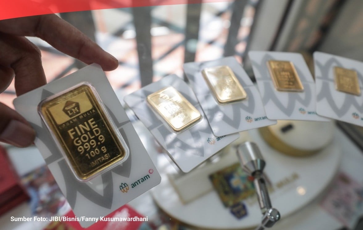 Harga Emas Antam Hari Ini 3 April 2026, Turun Tajam Rp65.000 per Gram, Berikut Rincian Lengkapnya