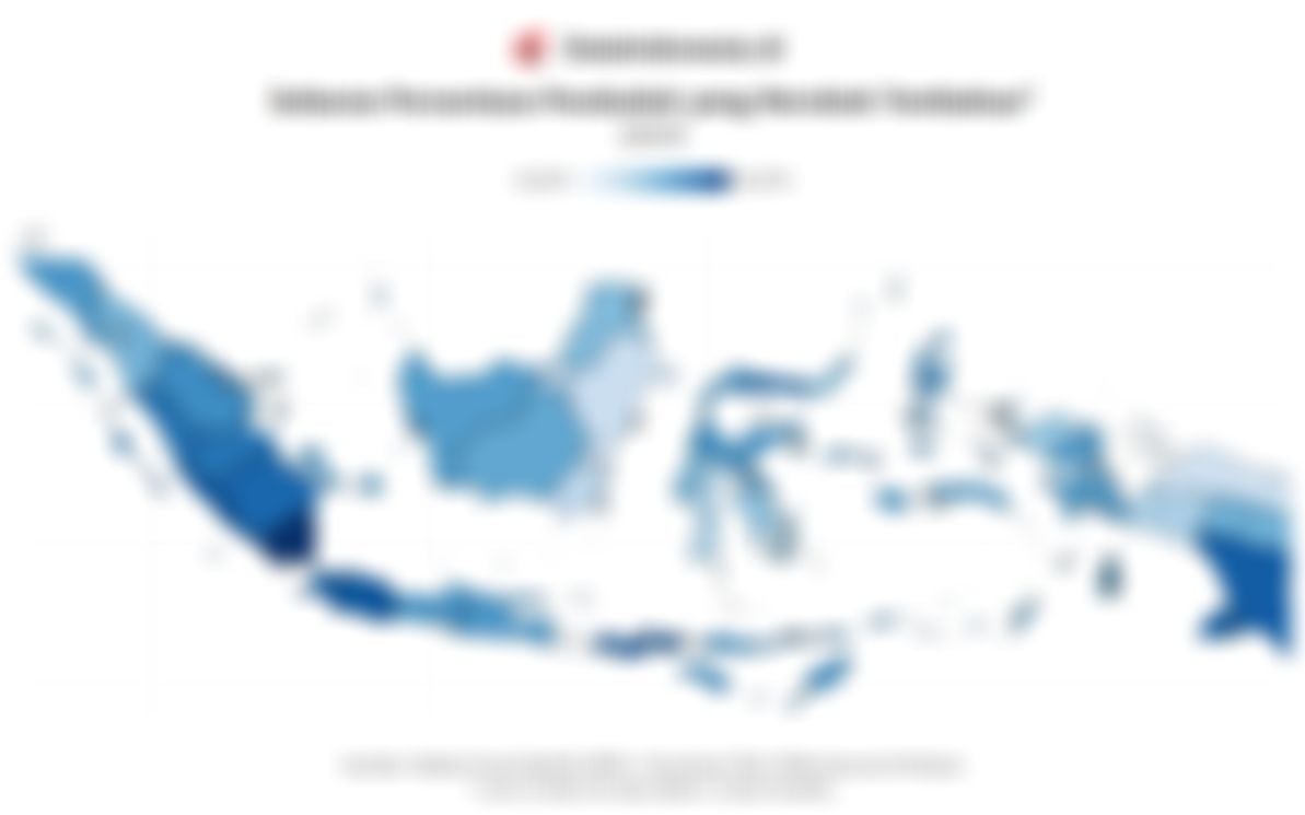 Provinsi dengan Persentase Perokok Tembakau Tertinggi di Indonesia pada 2025, Lampung Teratas