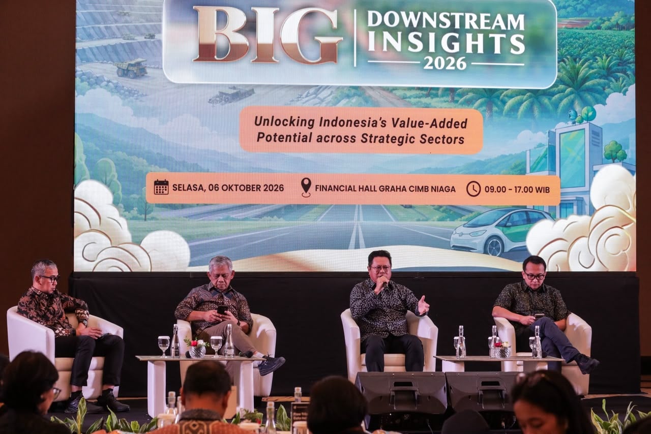 BIG Downstream Insights: Kapasitas Hilirisasi Tambang Bertambah, Serapan Domestik Belum Optimal