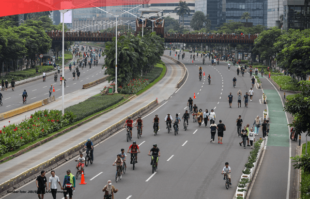 Jadwal dan Rincian Lokasi Car Free Day di Jakarta dan Bodetabek pada 21 April 2024