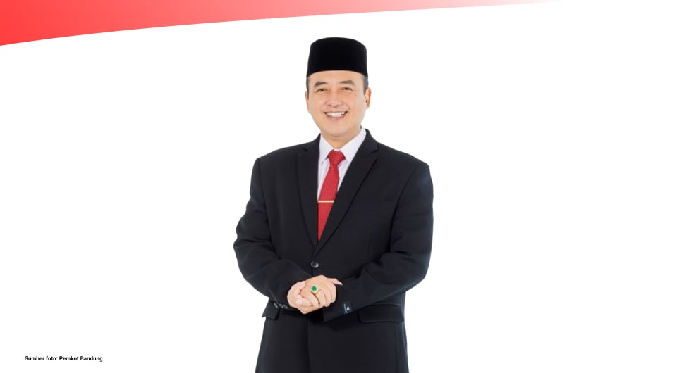 Wakil Wali Kota Bandung, Erwin, tengah menjadi sorotan publik setelah ditetapkan sebagai tersangka dalam dugaan penyalahgunaan wewenang di Pemerintahan Kota Bandung 2025./(Sumber foto: Pemerintah Kota Bandung)