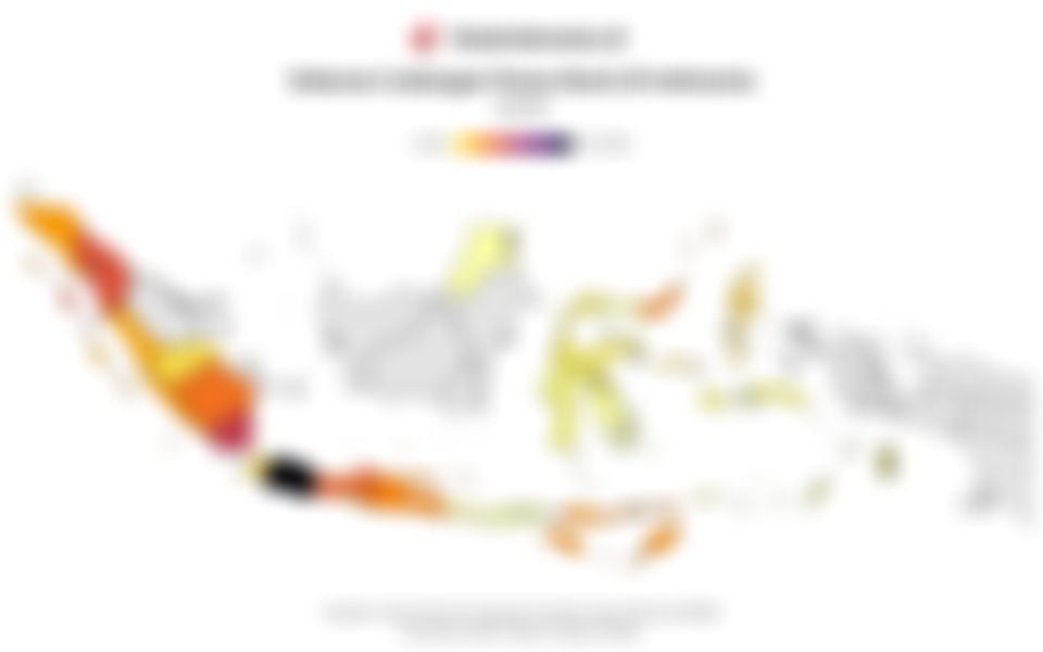 Jumlah Cadangan Panas Bumi di Sejumlah Provinsi di Indonesia pada 2024