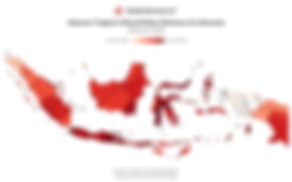 Data Sebaran Tingkat Inflasi/Deflasi Bulanan di Indonesia pada Februari 2026