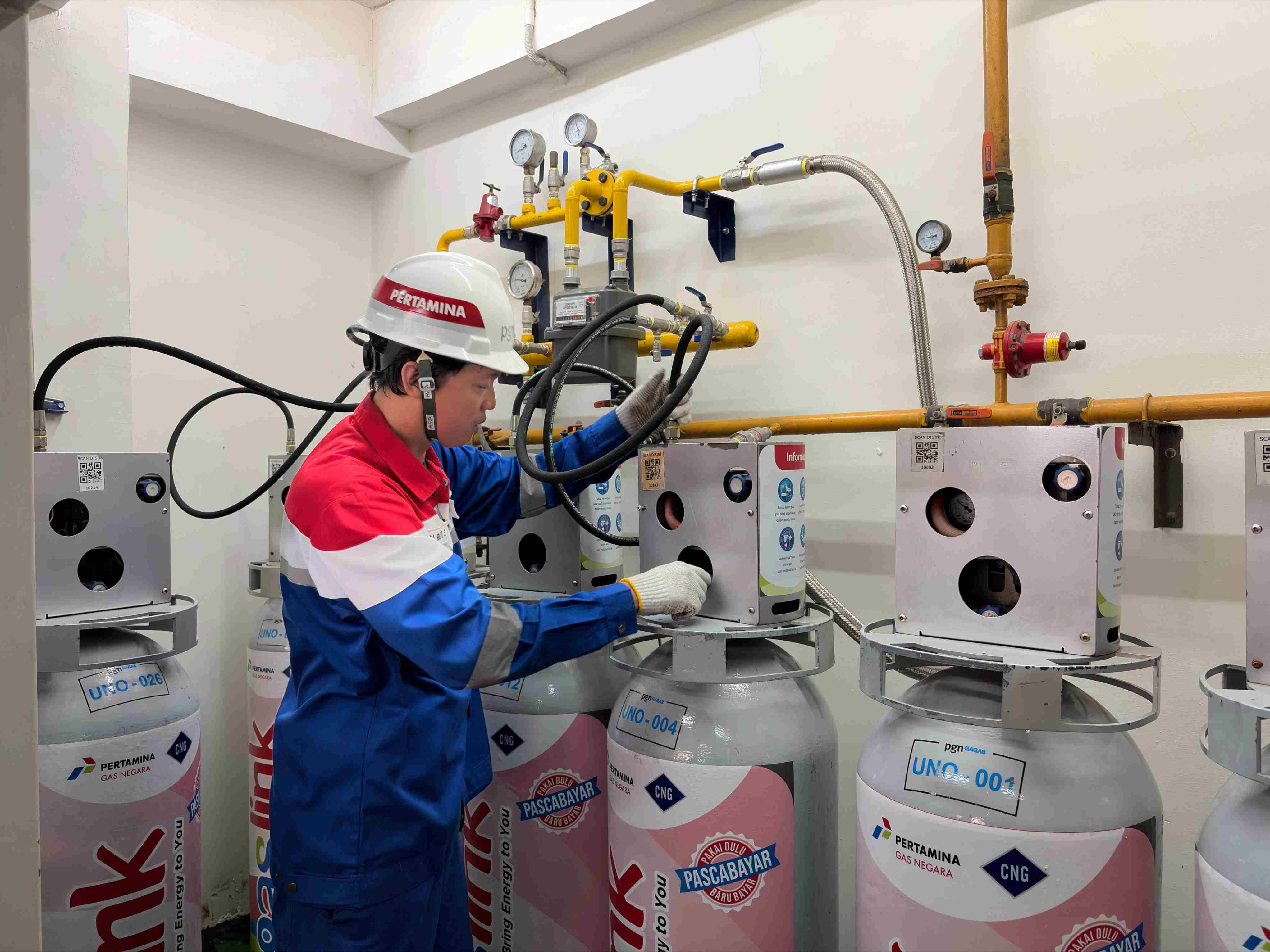 Pelanggan Retail Nikmati Keandalan Gas CNG di Yogyakarta